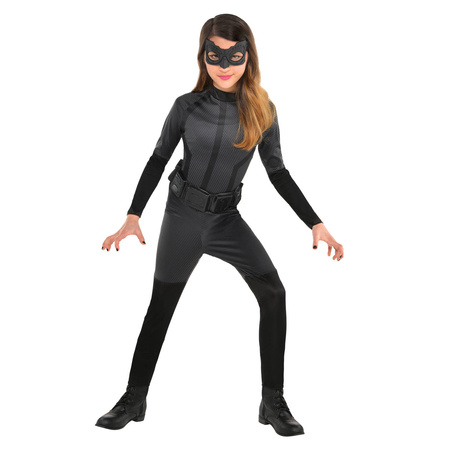 Kostüm, Catwoman Verkleidungskostüm 4-6 Jahre alt