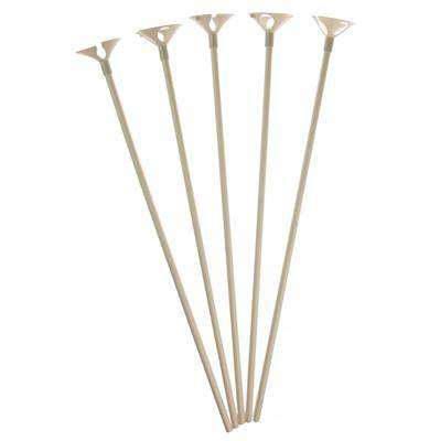 Eco Paper Sticks für Ballons, 5 Stück