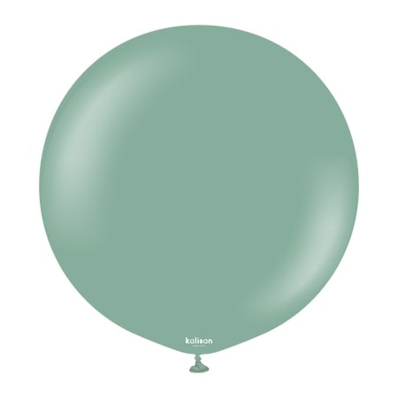 Latexballons Kalisan Retro Sage, 60 cm, 2 Stk.