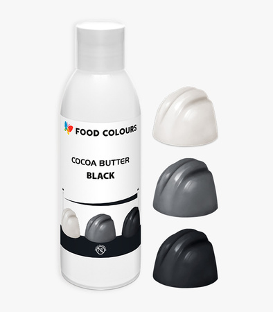 COCOA BUTTER Fat Based Dye Black Black 100g