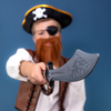 Szabla pirata, 51cm