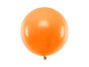 Runder Ballon, Pastel Mandarin Orange, 60 cm, 1 stk