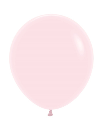 Sempertex Latex Balloons, Pastel Matte Pink, 45cm, 1pcs