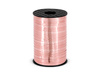 Plastic ribbon, pink gold 5mm / 225m