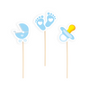 Baby Shower Toppers für einen Jungen 6pcs