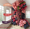 Clay PinkLatex-Ballons, rosa 45 cm, 1 Stk.