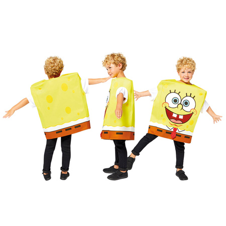 Strój, Kostium przebranie Spongebob dla chłopca 3-7 lat