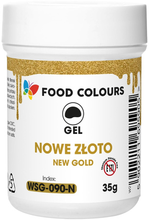 Barwnik spożywczy w żelu ZŁOTY 35g