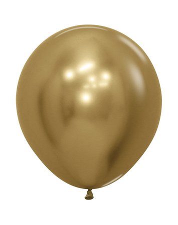 Sempertex Latexballons, Reflex Gold, 45cm, 25 Stk.