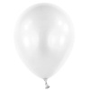 Balony lateksowe Białe, Decorator Pearl Frosty White, 35cm, 50 szt.