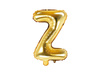 Balon foliowy Litera Z 35cm, Złota