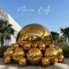 Inflatable ball, gold mirrored, 120cm