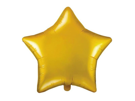 Star Foil balloon, 48cm, gold star