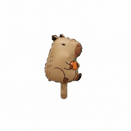 Folienballon mini Capybara Set 27x38cm 6Stk