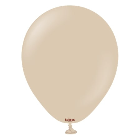 Latex Balloons Standard Hazelnut,  13cm, 100 pcs.