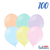 Balony lateksowe Strong, Kolorowe, Pastel Mix, 30 cm, 100 szt.