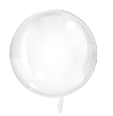 Balon przezroczysty pvc Bobo, 35 cm