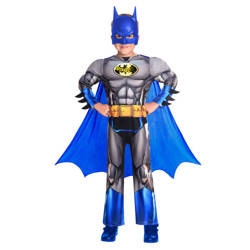 Outfit, Costume Disguise Batman Blue Brave & Bold 6-8 years