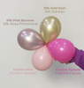 Sempertex Latex Balloons, Silk Gold Dust, 60cm, 1pcs