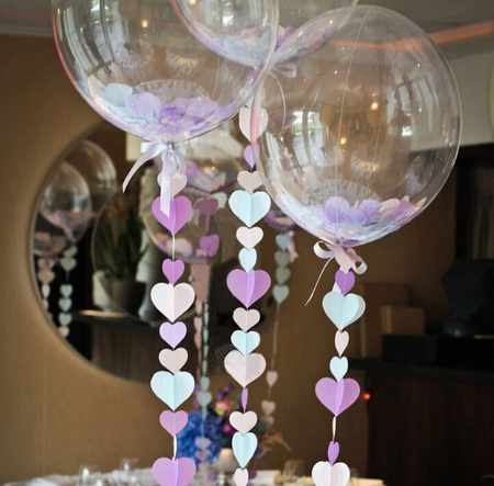 Balon Przezroczysty, Bobo 18 cali, pakowany