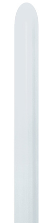 Modeling balloons Sempertex 260 white Nozzle Up, 50 pcs