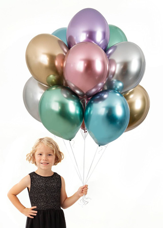 Latex balloon D5 Glossy cooper 12cm, 100 pcs