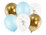 Balloons of Latex One, Pastel Light Blue 30cm, 6 pcs