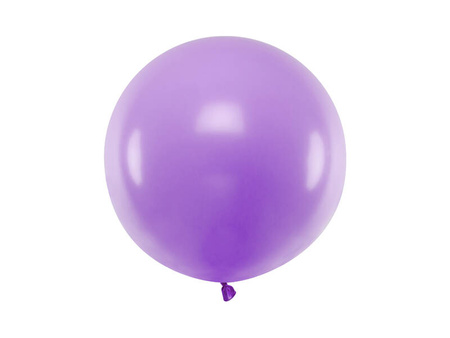 Balon lateksowy Gigant, Fioletowy, Pastel Lavender Blue, 60cm, 1szt