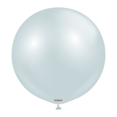 Latexballons Kalisan AURA Ice Blue, blau, 60 cm, 2 Stk.