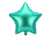 Foil balloon star, green 48cm green / mint