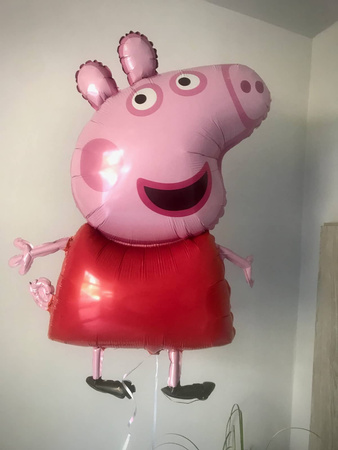 Folienballon - Peppa Pig - Schwein - 104 cm