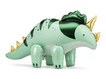 Triceratops foil balloon, 101x60.5cm, green
