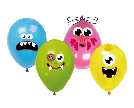 Latexballon Monster, DIY Do It Yourself, 25cm