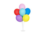 Ballonständer für 7 Ballons, 72 cm – Transparent