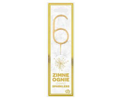 Kaltes Feuer Gold Nummer 6, 17cm