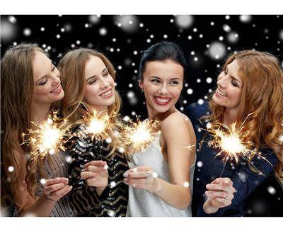 Kaltes Feuer, 25 cm, 10 Stück.