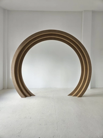 Portal 3D Koło składany do dekoracji balonowych, 240cm