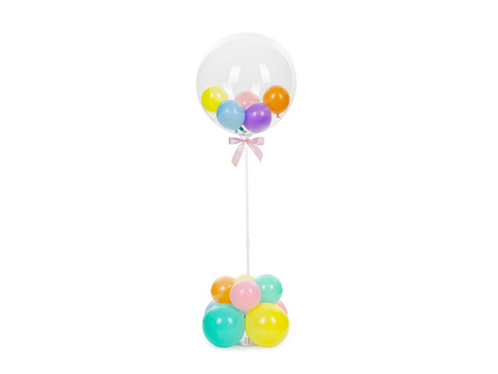 Ballonständer, 72 cm – Transparent