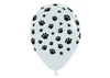 Sempertex Latexballons, Paws - White Pfotenabdrücke, Hund, 30 cm, 25 Stk.