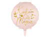 Kocham cię mamo foil balloon, pink 45 cm