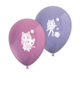 Gabby's Dollhouse latex balloons 28 cm, 8 pcs.