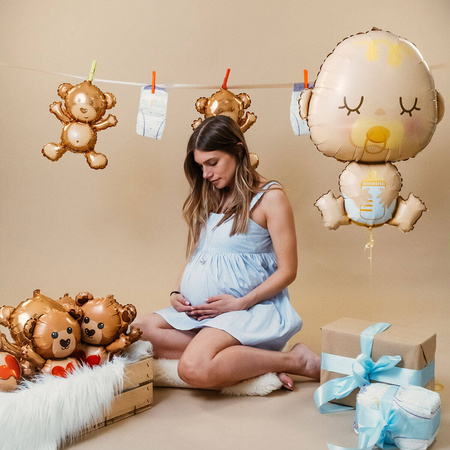 Foil balloon - Dzidziuś, Bobas 79cm, Grabo