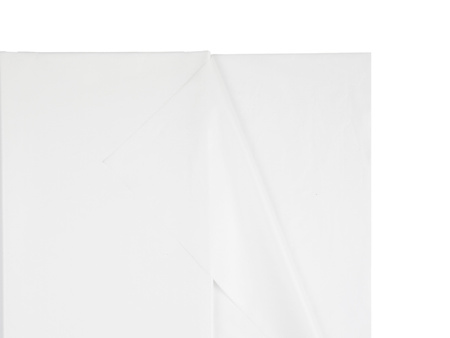 White Synthetic Tablecloth 137x183cm