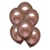 Satin Luxe Chrome CopperRose Gold Latexballons, Decorator Rose , 28cm, 50 Stk.