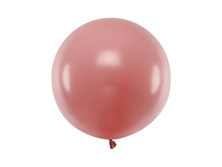 Balon lateksowy Gigant, Ciemny Różowy, Pastel Wild Rose, 1m, 1 szt.