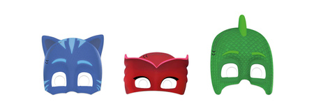 Maski papierowe 'PJ Mask Pidżamersi" 6 szt.