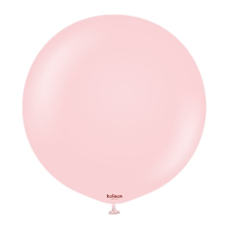 Balony lateksowe Kalisan Macaron Pink, różowy, 45 cm, 25 szt.