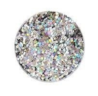 Balloons confetti to - Silver, Holo Glitter 50g