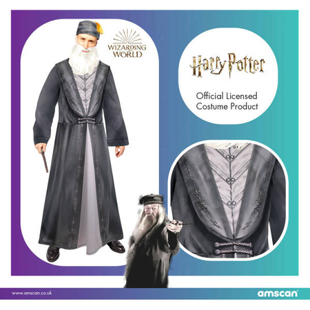 Strój, Kostium przebranie Dumbledore Harry Potter, rozmiar L