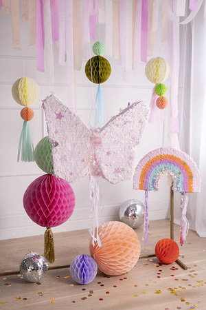 Foldable Pinata - Butterfly, 58x48x10 cm